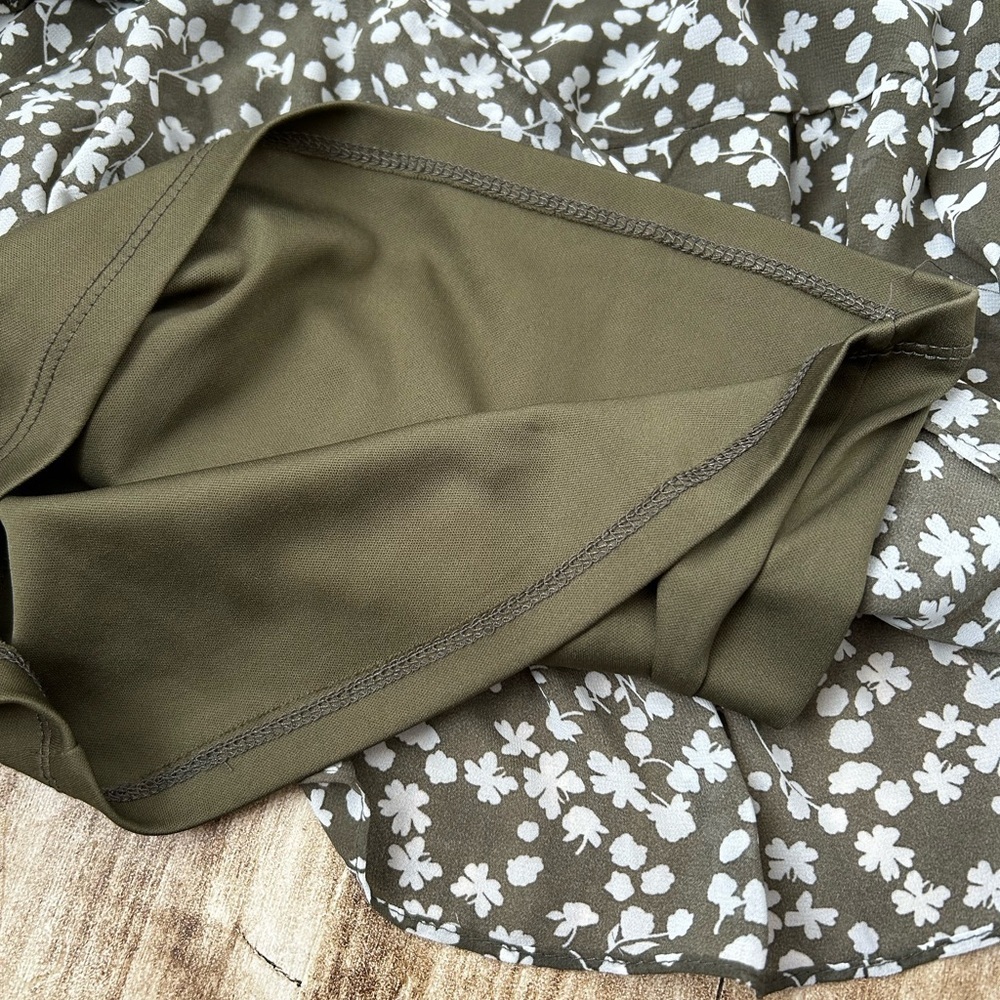 Lily Morgan Floral Blouse Medium - Picture 7 of 8